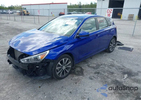 2018 Hyundai Elantra Gt from USA, damaged, VIN KMHH35LE7JU082538